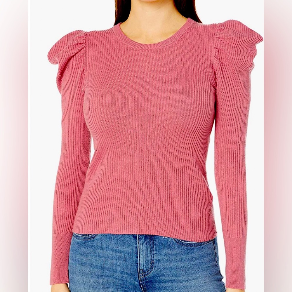 Splendid Allston Puff Sleeve Sweater